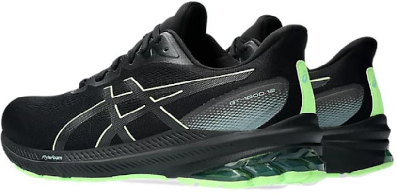 亚瑟士 GT 1000 12 GORE-TEX '黑色荧光绿' 1011B684-002 Lookbook 亚瑟士 GT 1000 12 GORE-TEX '黑色荧光绿' 1011B684-002