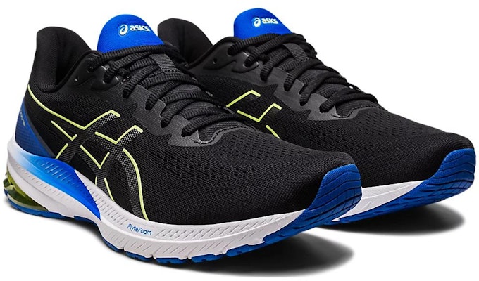 ASICS GT 1000 12 宽款 '黑色萤光黄' 1011B634-002 Lookbook ASICS GT 1000 12 宽款 '黑色萤光黄' 1011B634-002