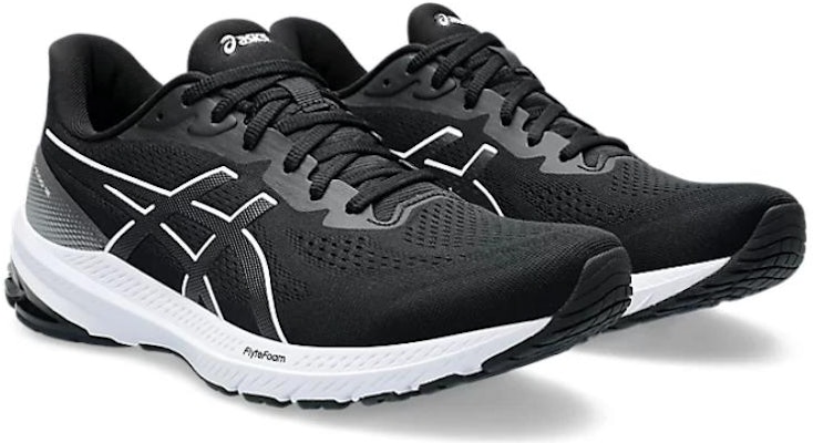 ASICS GT 1000 12 Lebar 'Hitam Putih' 1011B634-004 Lookbook ASICS GT 1000 12 Lebar 'Hitam Putih' 1011B634-004