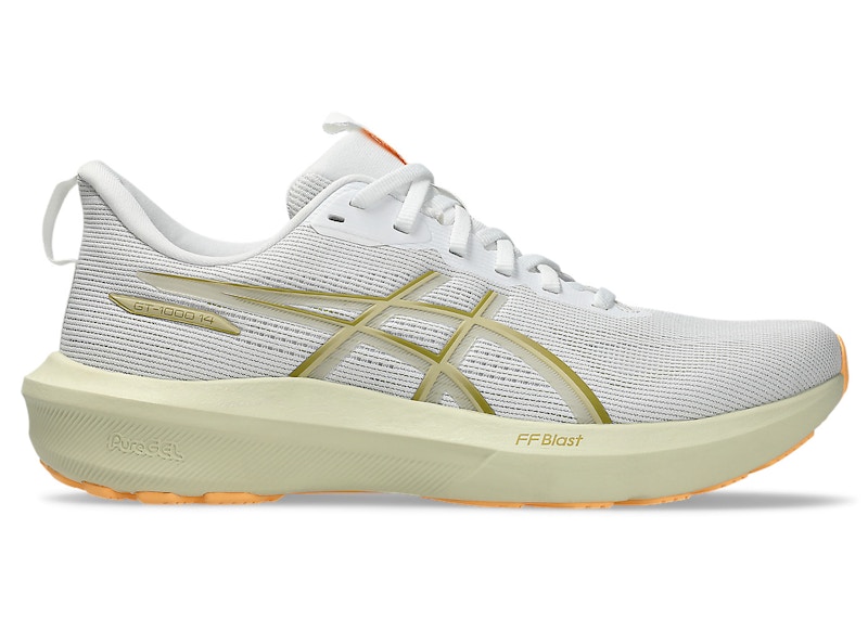 ASICS GT 1000 14 'White Lemongrass' 1011C077-100