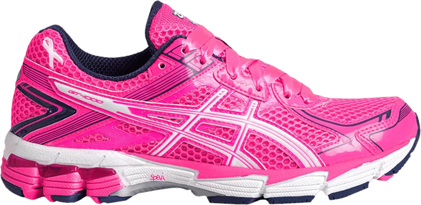 Women ASICS GT 1000 2 PR Breast Cancer Awareness T3R9N 3501