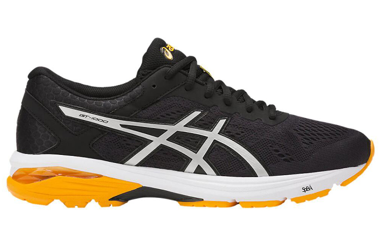 Order ASICS GT 1000 6 '黑银金色' T7A4N-9093