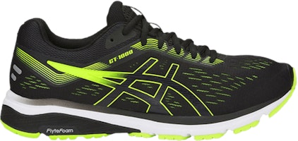 ASICS GT 1000 7 2E Wide 'Black Hazard Green' 1011A038-004 ASICS GT 1000 7 2E Wide 'Black Hazard Green' 1011A038-004