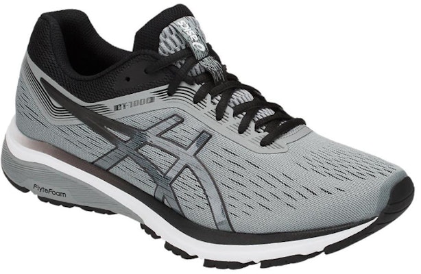 Asics GT-1000 7 防滑通風 低筒 運動跑步鞋 男款 石灰黑 Lookbook Asics GT-1000 7 防滑通風 低筒 運動跑步鞋 男款 石灰黑