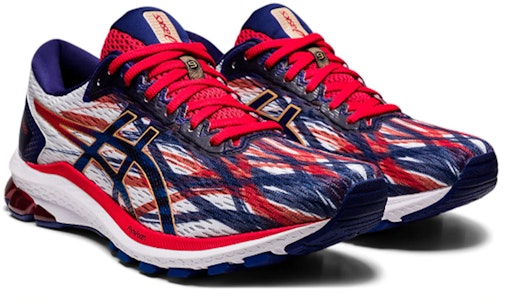 아식스 젤-카야노 1000 9 'USA' 에디션 1011B108-100 Lookbook 아식스 젤-카야노 1000 9 'USA' 에디션 1011B108-100