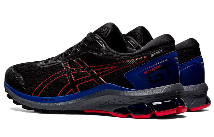 Shop ASICS GT 1000 9 Gore-Tex 'Hitam Merah' 1011A889-003