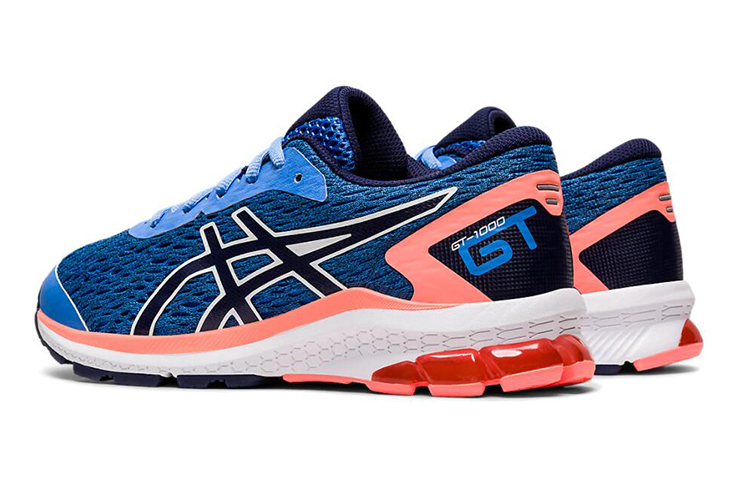 Lookbook アシックス GT-1000 9 GS 「ブルーコースト/ピーコート」 1014A150-401