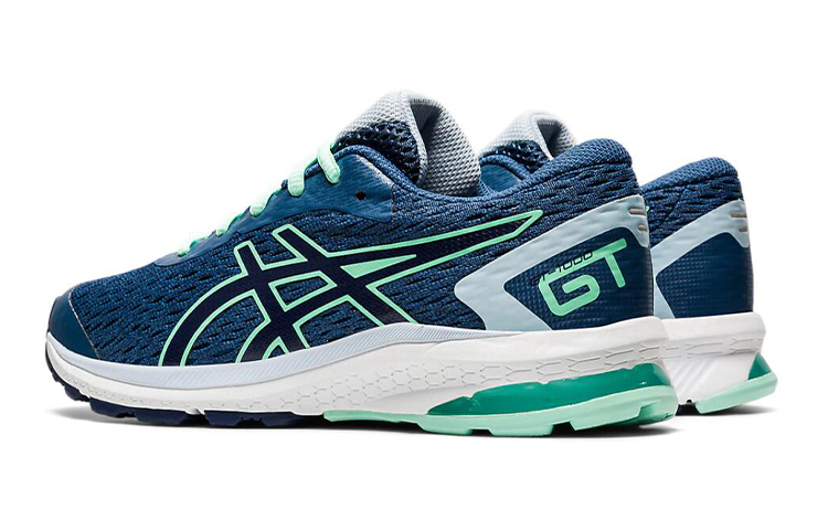 Shop 아식스 GT 1000 9 GS '그랜드 샤크 피코트' 1014A150-405