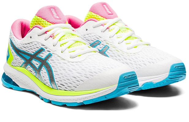 ASICS GT 1000 9 GS 'Putih Perak Murni' 1014A150-102 Lookbook ASICS GT 1000 9 GS 'Putih Perak Murni' 1014A150-102