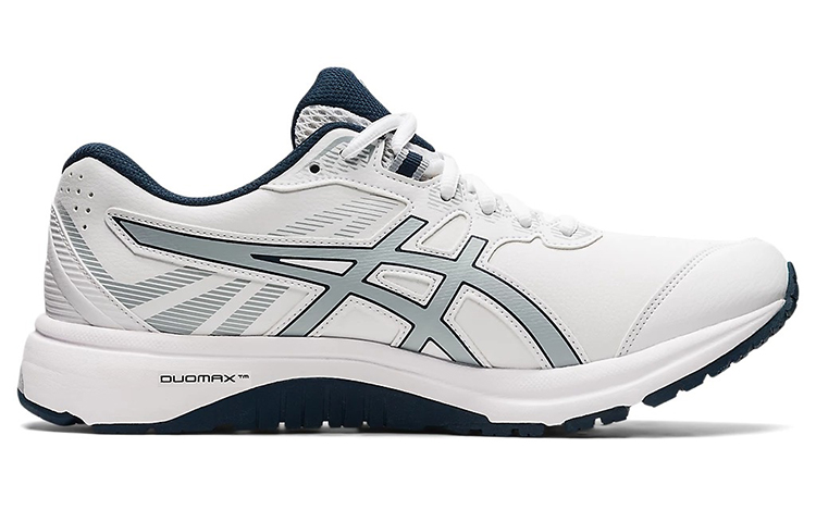 Order Asics Gt-1000 皮革款 輕便透氣運動跑步鞋 白灰色 2E寬度