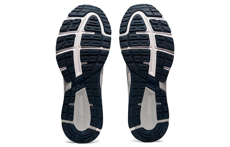 Details for Asics Gt-1000 皮革款 輕便透氣運動跑步鞋 白灰色 2E寬度