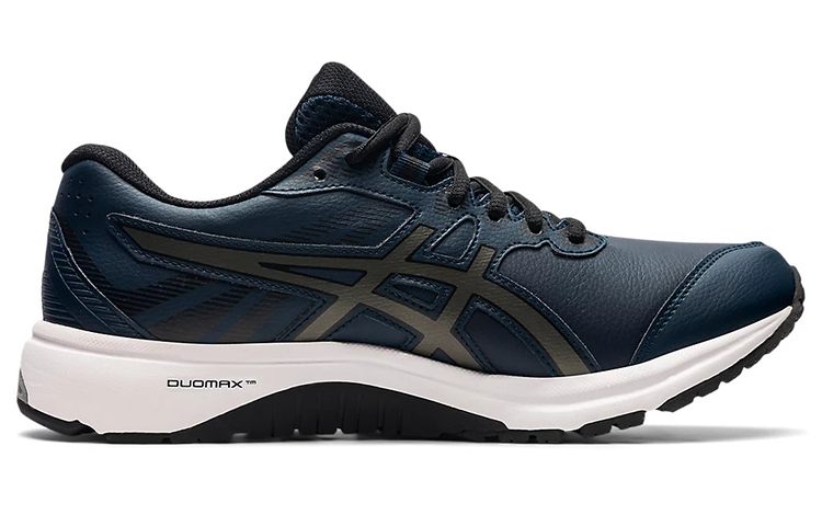 Order Asics Gt-1000 皮革透氣低筒運動鞋 藍銀 2E寬