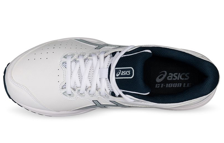 Lookbook Asics GT-1000 皮革版 舒適 透氣輕便 低筒 跑步鞋 男款 白色 4E寬