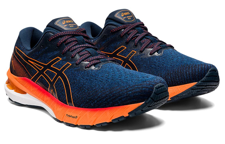 Lookbook 아식스 GT 2000 10 4E 와이드 '마코 블루 쇼킹 오렌지' 1011B184-402