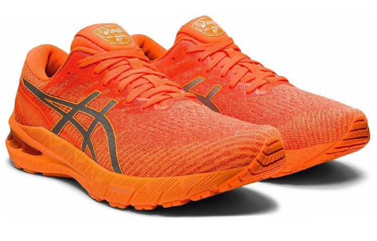 Lookbook ASICS GT 2000 10 Lite Show 'Shocking Orange' Lelaki Sukan Sneakers. 1011B457-800