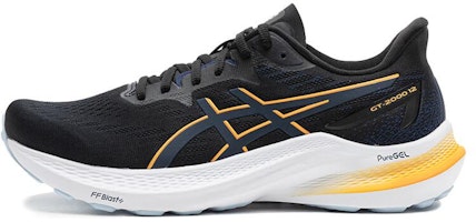 ASICS GT 2000 12 'Black Fellow Yellow' 1011B691-005 ASICS GT 2000 12 'Black Fellow Yellow' 1011B691-005