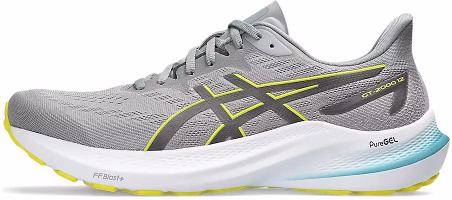 ASICS GT 2000 12 ''Gris Roche Jaune Fluo'' 1011B691-021 Buy ASICS GT 2000 12 ''Gris Roche Jaune Fluo'' 1011B691-021