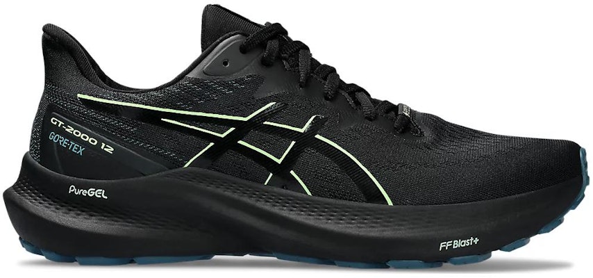 亚瑟士 GT 2000 12 GORE-TEX '黑色发光绿' 1011B687-001 Order 亚瑟士 GT 2000 12 GORE-TEX '黑色发光绿' 1011B687-001