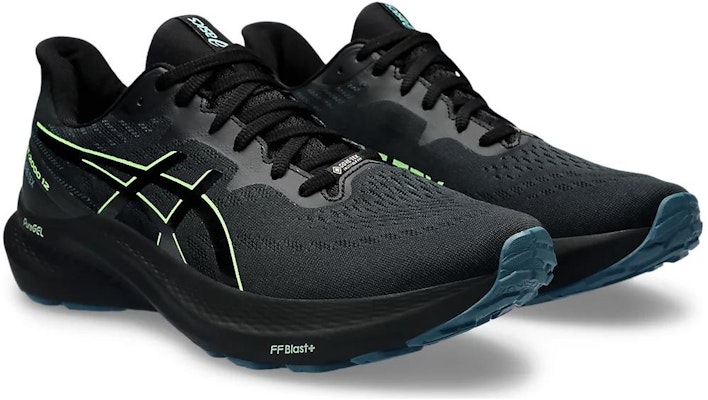 亚瑟士 GT 2000 12 GORE-TEX '黑色发光绿' 1011B687-001 Lookbook 亚瑟士 GT 2000 12 GORE-TEX '黑色发光绿' 1011B687-001