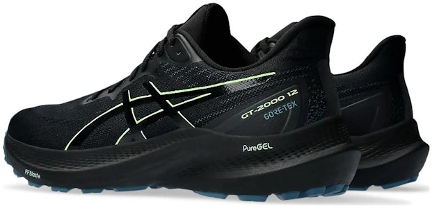 ASICS GT 2000 12 GORE-TEX 'Hitam Hijau Terang' 1011B687-001 Shop ASICS GT 2000 12 GORE-TEX 'Hitam Hijau Terang' 1011B687-001