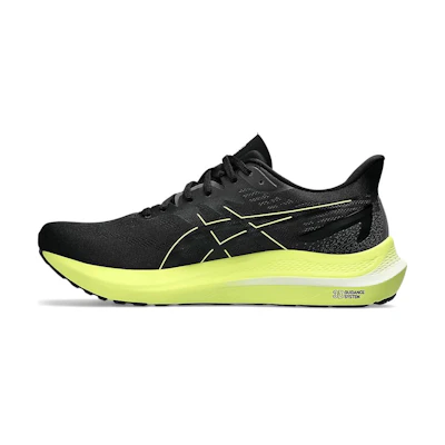 ASICS GT 2000 12 Wide 'Black Glow Yellow'