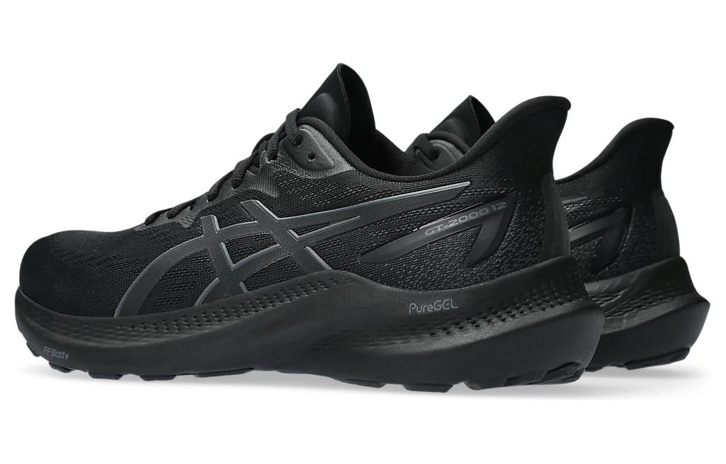 Shop 亞瑟士 GT 2000 12 寬楦 '純黑' 1011B689-001