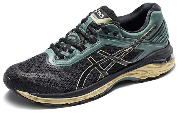 Asics GT-2000 6 跑步鞋 黑綠色 Order Asics GT-2000 6 跑步鞋 黑綠色