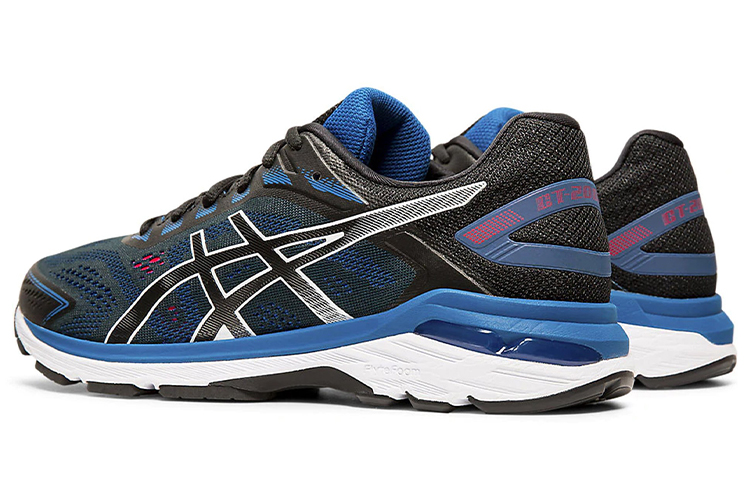 Shop ASICS GT 2000 7 2E Wide ''Nero Blu'' 1011A159-003