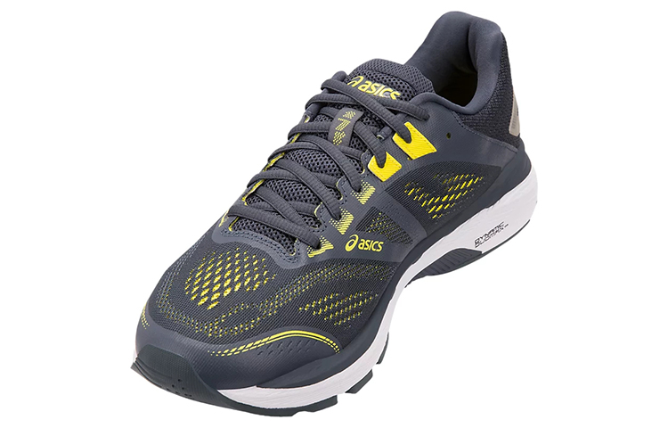 Lookbook ASICS GT 2000 7 2E Wide ''Tarmac Lemon Spark'' Scarpe Running Uomo. 1011A159-020