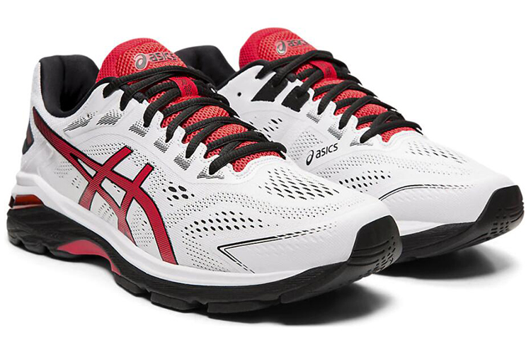 Lookbook ASICS GT 2000 7 ''Blanc Rouge Rapide'' 1011A158-100