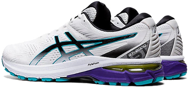 アシックス GT-2000 8 白ターコイズ紫 1011A690-102 Shop アシックス GT-2000 8 白ターコイズ紫 1011A690-102
