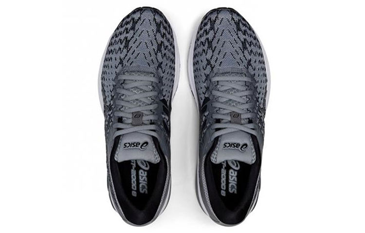 ASICS GT-2000 8 Knit 'Grey Black' 圖 3