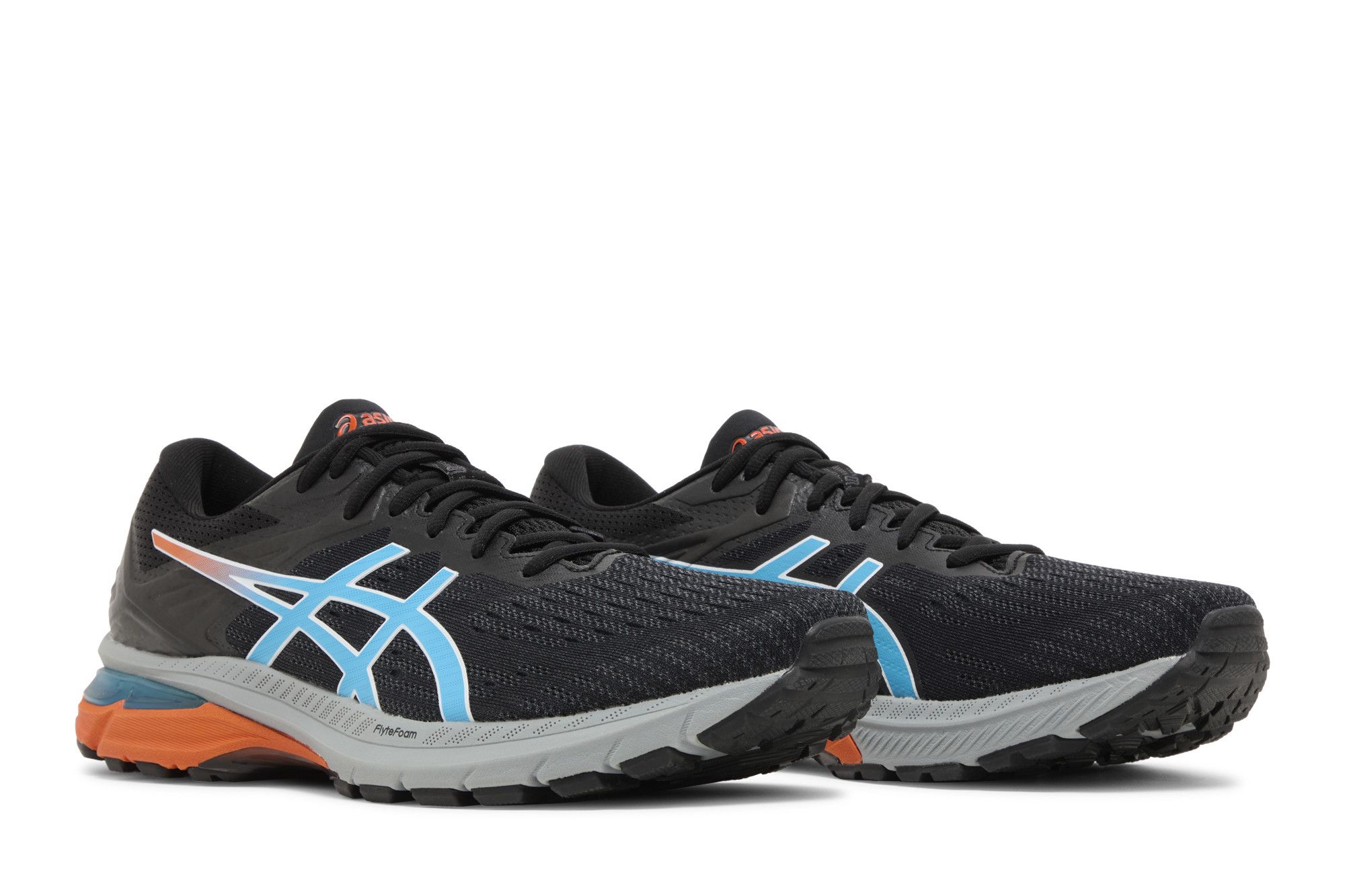 Cheap ASICS GT 2000 9 Trail ''Nero Aqua Arancione'' 1011B046-001