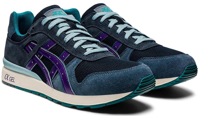 Asics GT-II 減震防滑耐磨 低筒 跑步鞋 藍紫 Lookbook Asics GT-II 減震防滑耐磨 低筒 跑步鞋 藍紫