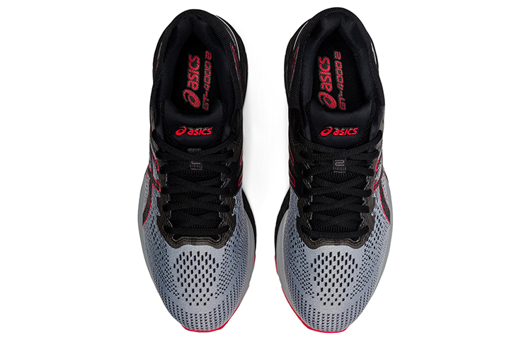 Lookbook ASICS GT 4000 2 2E Wide ''Sheet Rock Electric Red'' Herrenschuhe 1011A836-022
