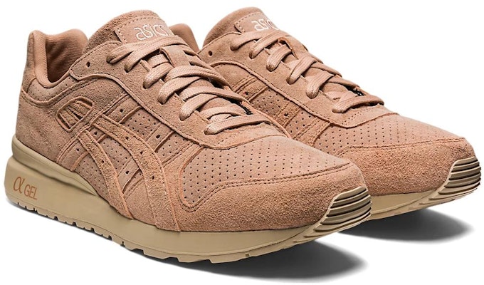 Asics GT-II系列 減震防滑耐磨 低筒 跑步鞋 栗色 Lookbook Asics GT-II系列 減震防滑耐磨 低筒 跑步鞋 栗色