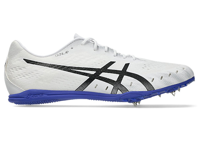 ASICS Gun Lap 3 Racing Track Spikes White/Cobalt Burst 1093A229-101