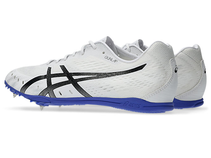 Lookbook ASICS Gun Lap 3 竞速田径钉鞋 白色/钴蓝极速 1093A229-101