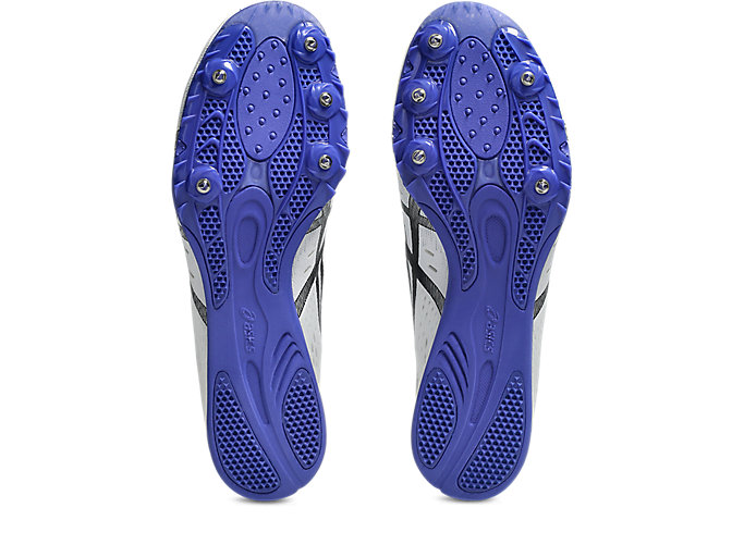 Sizing ASICS Gun Lap 3 竞速田径钉鞋 白色/钴蓝极速 1093A229-101