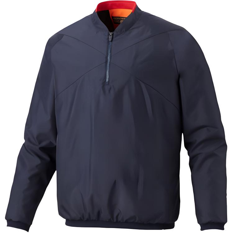 ASICS Half-Zip Long Sleeve Fitted Jacket Navy Blue 21-21A005-400