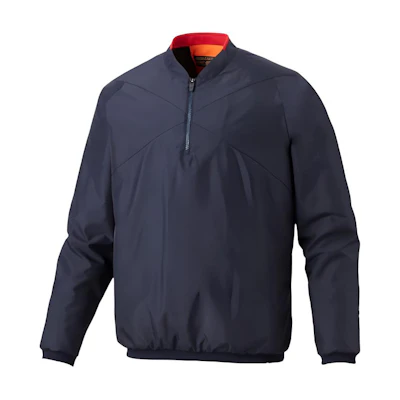 ASICS Half-Zip Long Sleeve Fitted Jacket Navy Blue 21-21A005-400