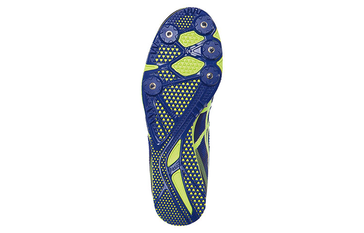 Shop ASICS Heat Chaser ''Bleu Profond Jaune Flash'' G504Y-4307
