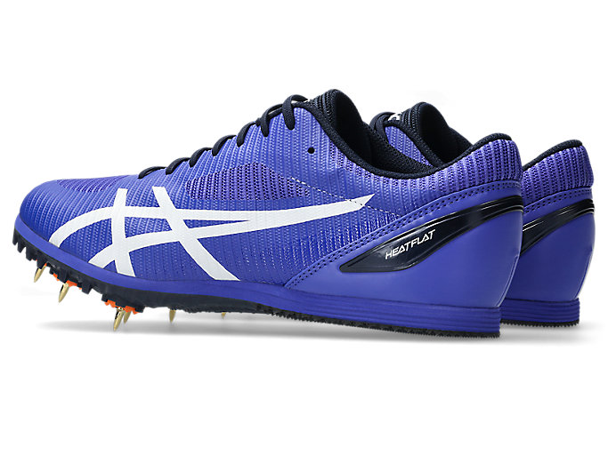 Lookbook ASICS HeatFlat 12 Running Shoes Cobalt Burst/White 1093A195-401