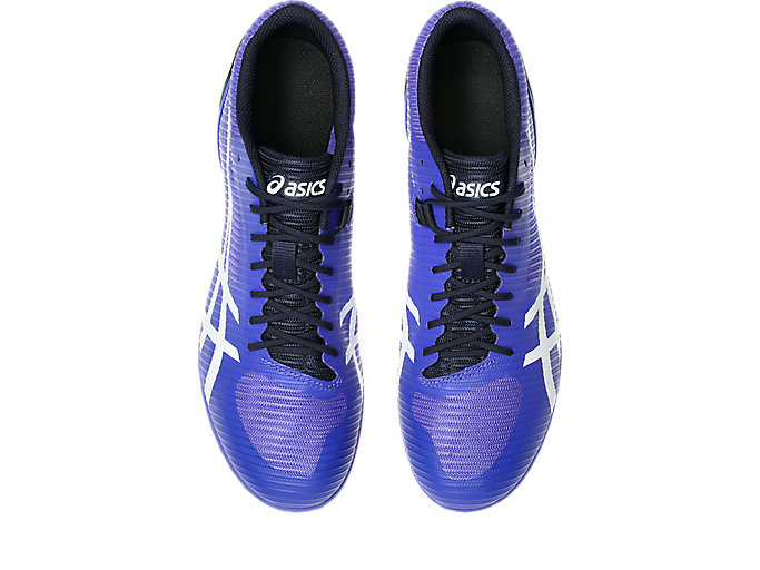 Details for ASICS HeatFlat 12 Running Shoes Cobalt Burst/White 1093A195-401