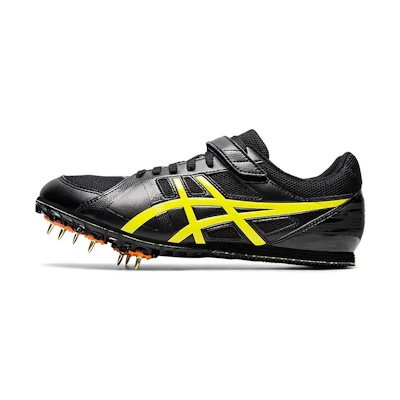 ASICS Heatflat FR 7 Professional Athletics Black Yellow