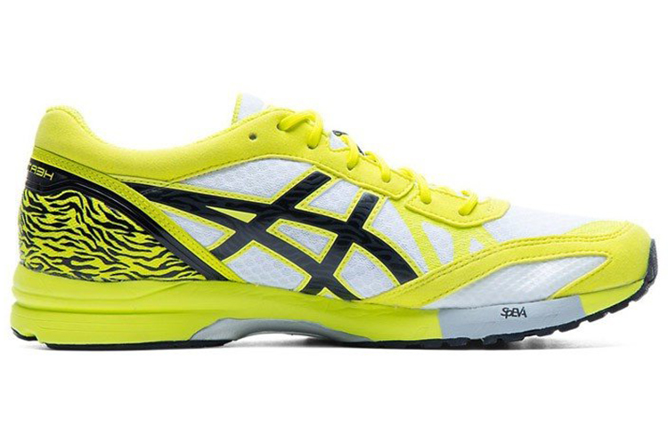 Order ASICS Heatracer Baskets Running ''Jaune Blanc Noir'' 1011A698-100