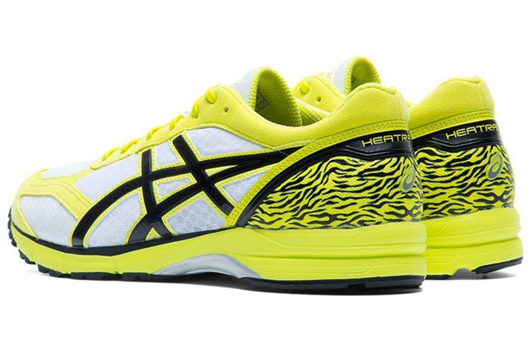 Shop ASICS Heatracer Baskets Running ''Jaune Blanc Noir'' 1011A698-100