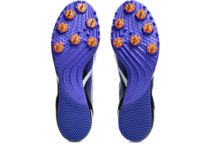 Sizing ASICS HEATSPRINT 13 Track Spikes Running Shoes Cobalt Burst/White 1093A199-401