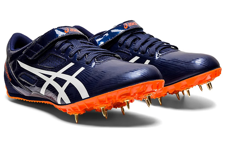 Lookbook ASICS Heatsprint FR 8 Blau/Orange ''Weiß'' TTP528-412