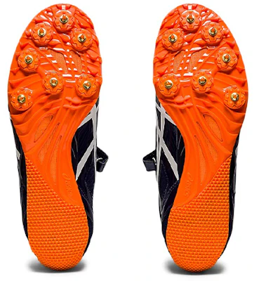 ASICS Heatsprint FR 8 Blau/Orange ''Weiß'' TTP528-412 Details for ASICS Heatsprint FR 8 Blau/Orange ''Weiß'' TTP528-412
